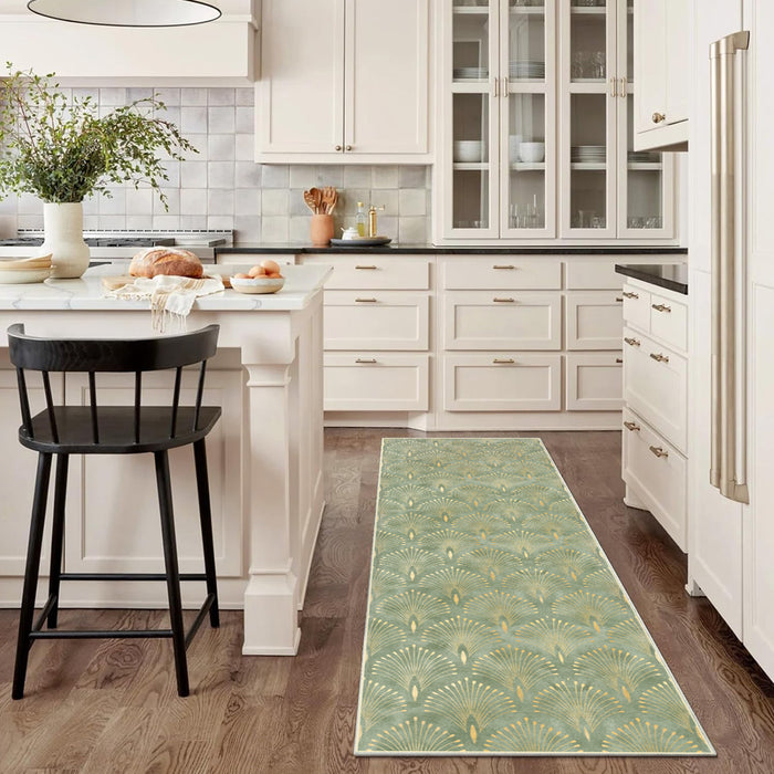 Airgugu Earth Garden Blooming Golden Pistil Rug