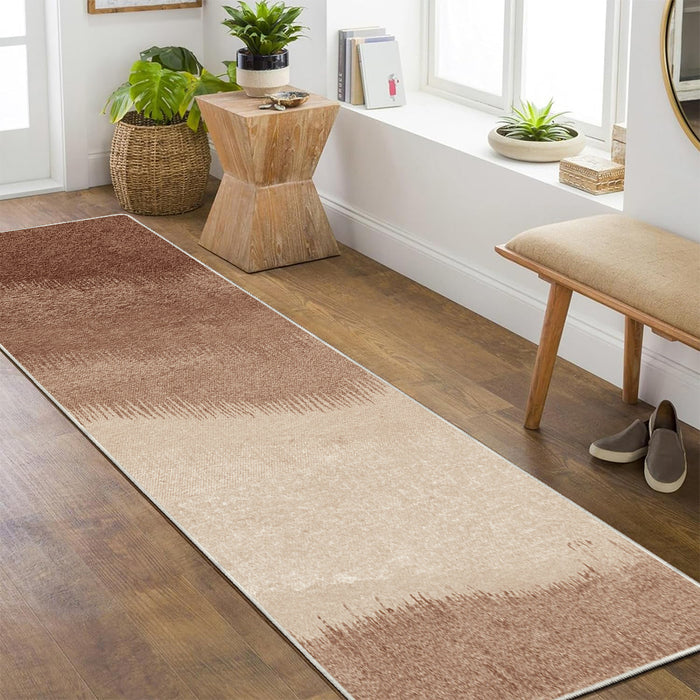 Airgugu Modern Minimalist Gradient Peaks Rug