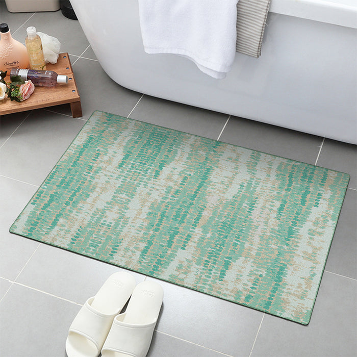 Airgugu Earth Garden Emerald Seaweed Green Rug