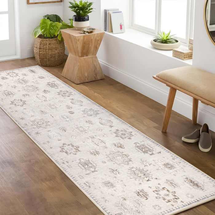 Airgugu  Heritage Classique Shell White Hazy Heraldry Rug
