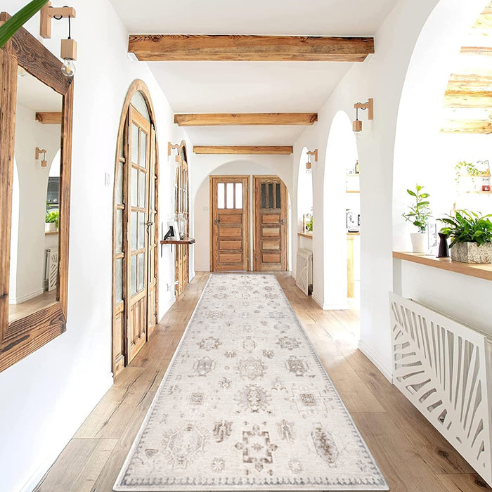 Airgugu  Heritage Classique Shell White Hazy Heraldry Rug