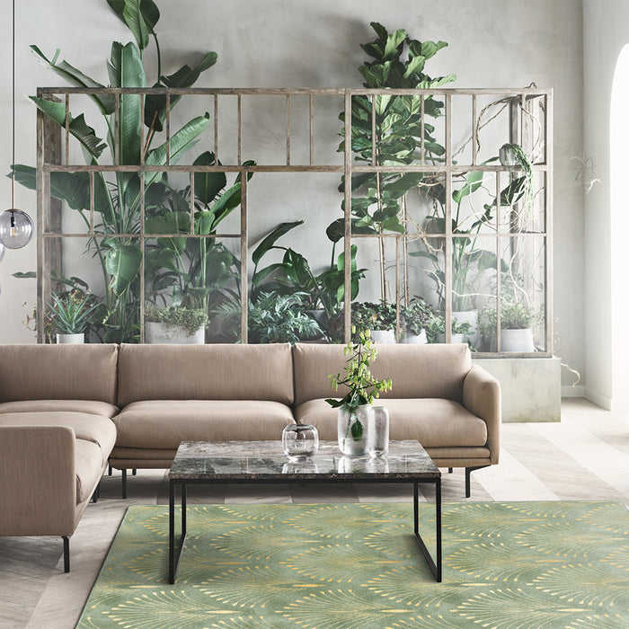 Airgugu Earth Garden Blooming Golden Pistil Rug