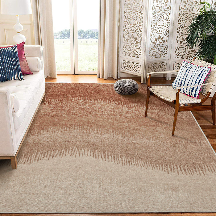 Airgugu Modern Minimalist Gradient Peaks Rug