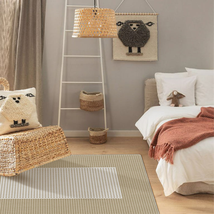 Airgugu Modern Minimalist black & white  Rug