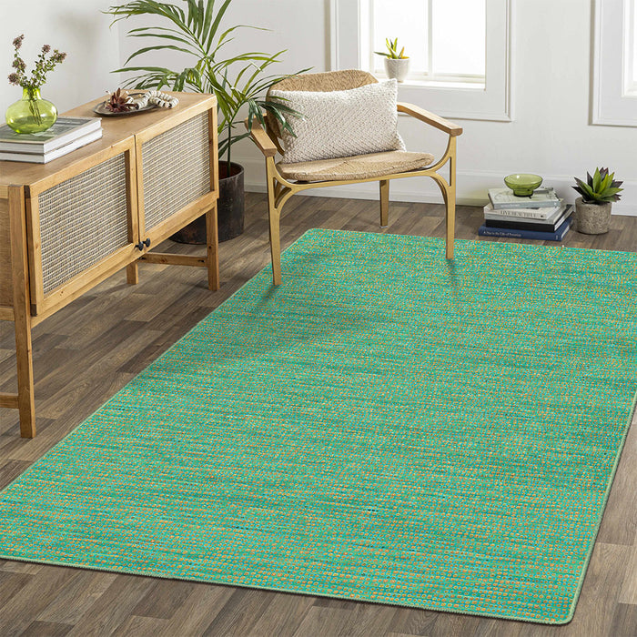 Airgugu Earth Garden Floating Seaweed Green Foliage Rug