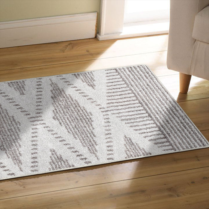 Airgugu Modern Minimalist Sloane Grey Rug