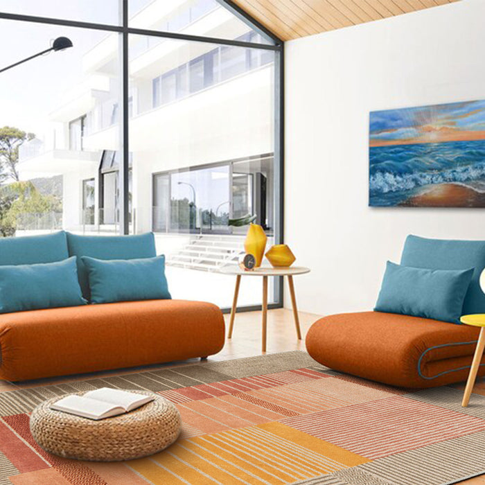 Airgugu Modern Minimalist line art Rug
