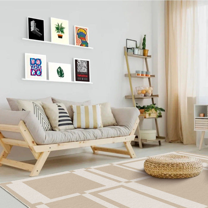 Airgugu Modern Minimalist check pattern Rug