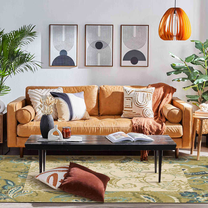 Airgugu Earth Garden Art Oil Floral Rug