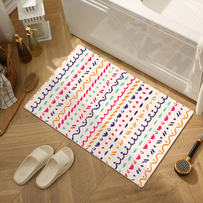 Airgugu KidSpace Delight Multicolored Graffiti Rug