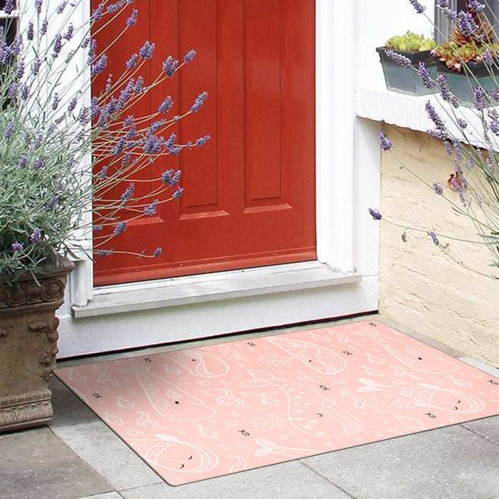 Airgugu KidSpace Delight Pink Whale Rug