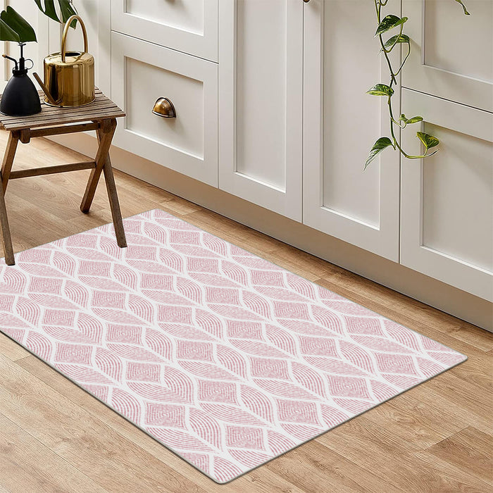 Airgugu Modern Minimalist Elegant Leaves Rug