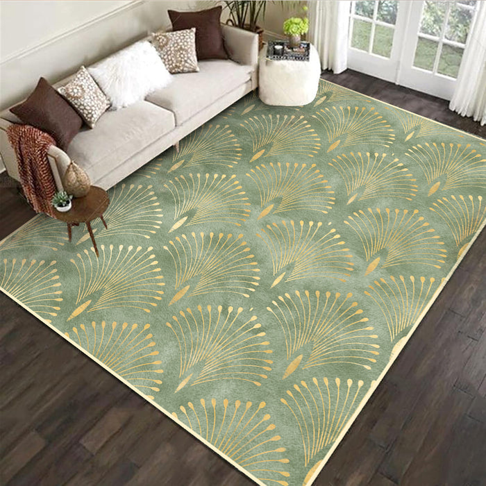 Airgugu Earth Garden Blooming Golden Pistil Rug