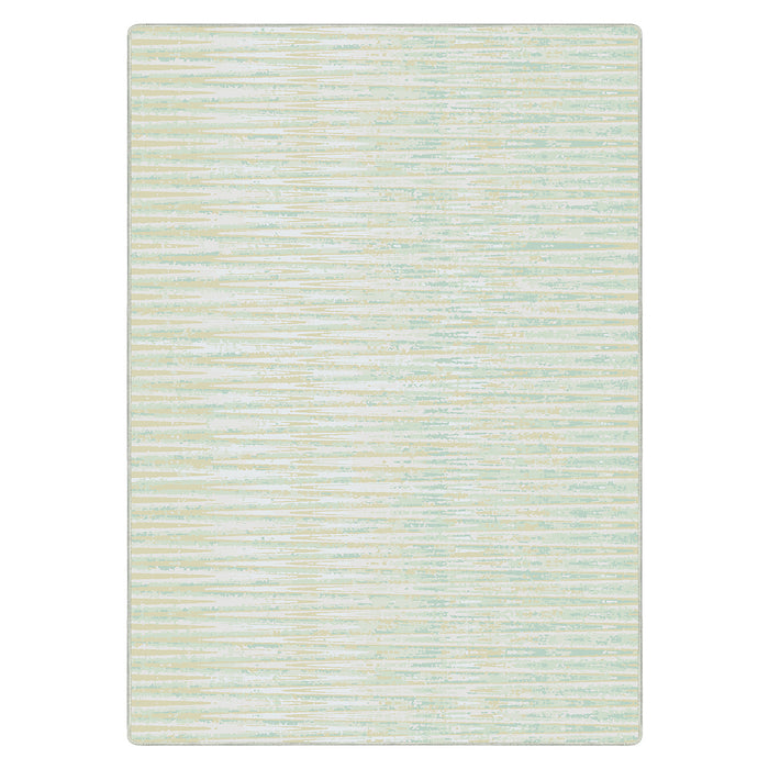 Airgugu Earth Garden Sunburst Ripple Yellow Dynamics Rug
