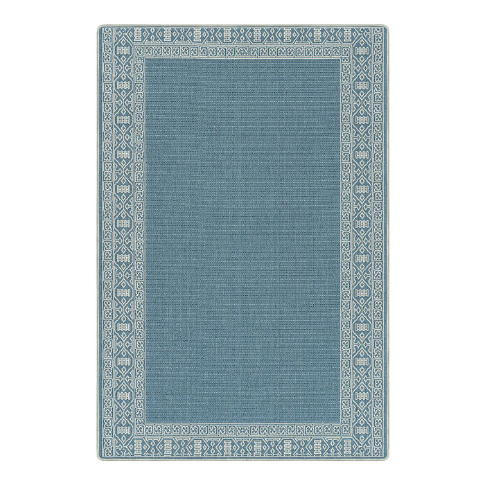 Airgugu Modern Minimalist Elegant Antique Blue/Brown Rug