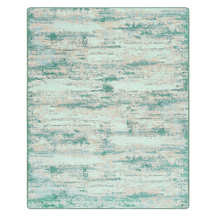 Airgugu Earth Garden Emerald Seaweed Green Rug