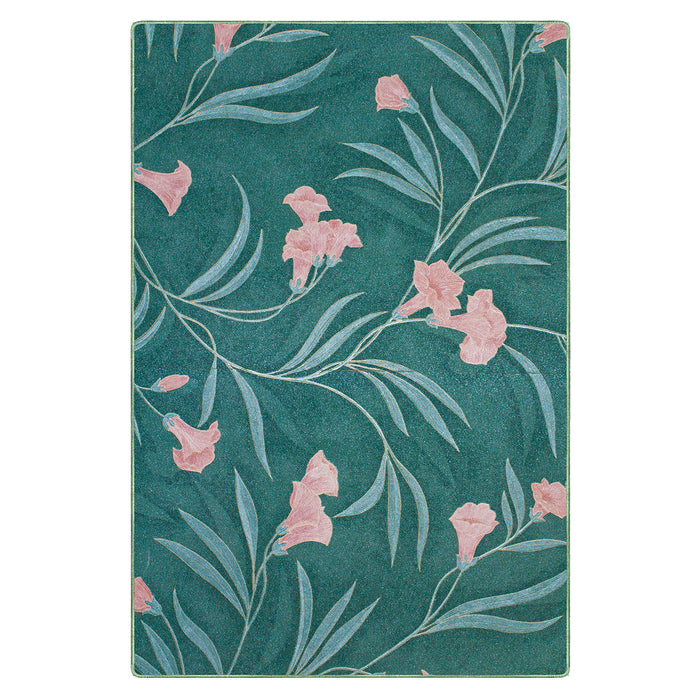 Airgugu Earth Garden Serene Pink Flower Rug