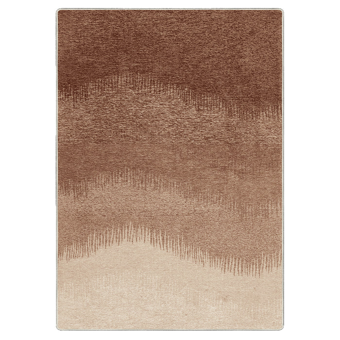 Airgugu Modern Minimalist Gradient Peaks Rug