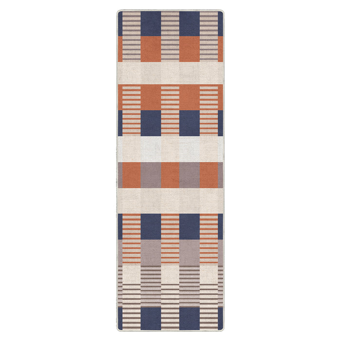 Airgugu Modern Minimalist Striped Plaid Rug