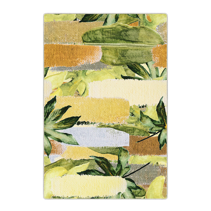 Airgugu Earth Garden Pastoral Chartreuse Rug