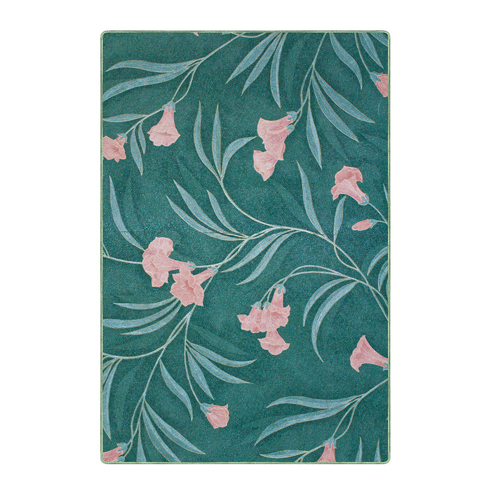 Airgugu Earth Garden Serene Pink Flower Rug