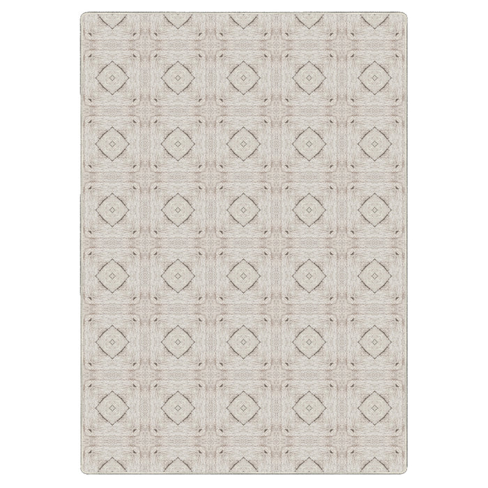 Airgugu Modern Minimalist Square Diamond Pattern Rug