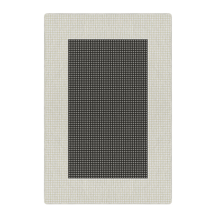 Airgugu Modern Minimalist black & white  Rug
