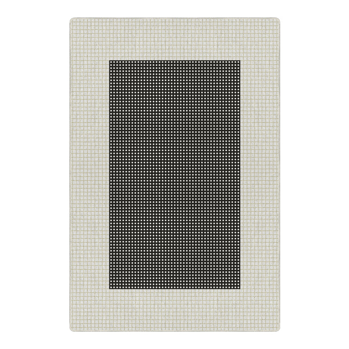 Airgugu Modern Minimalist black & white  Rug