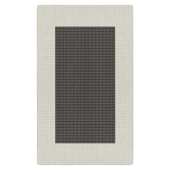Airgugu Modern Minimalist black & white  Rug