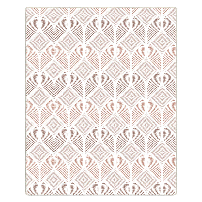 Airgugu Modern Minimalist Elegant Leaves Rug