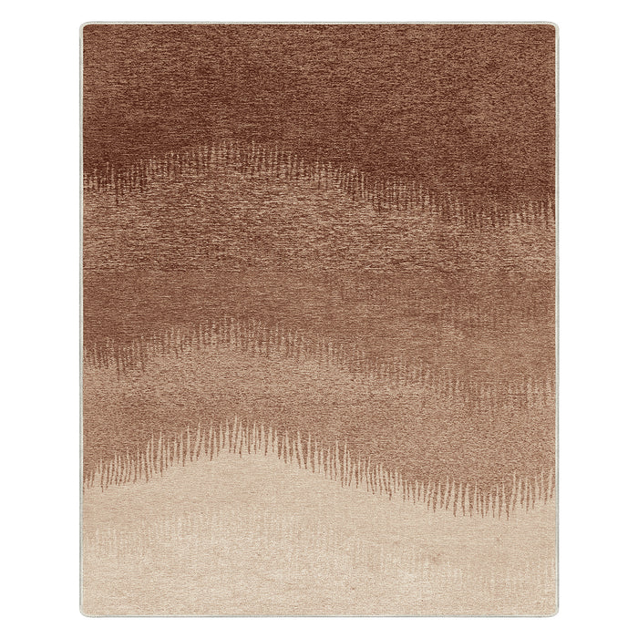Airgugu Modern Minimalist Gradient Peaks Rug