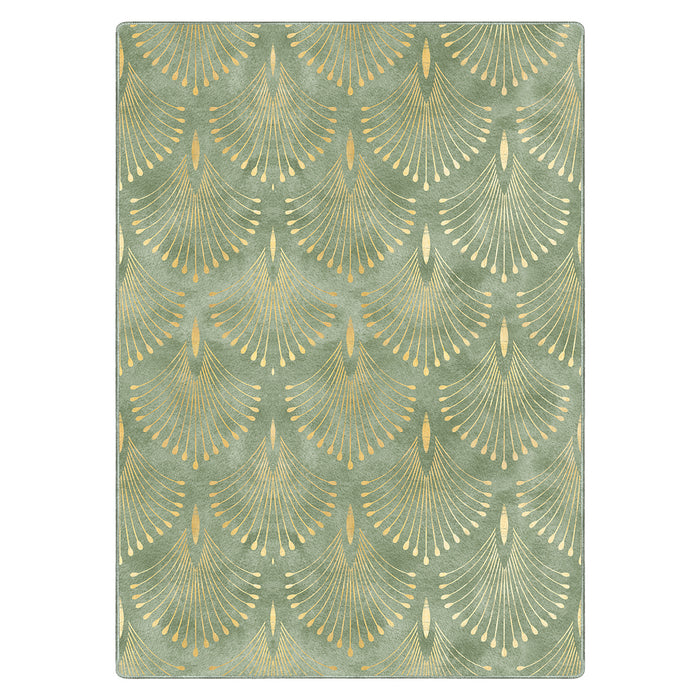 Airgugu Earth Garden Blooming Golden Pistil Rug