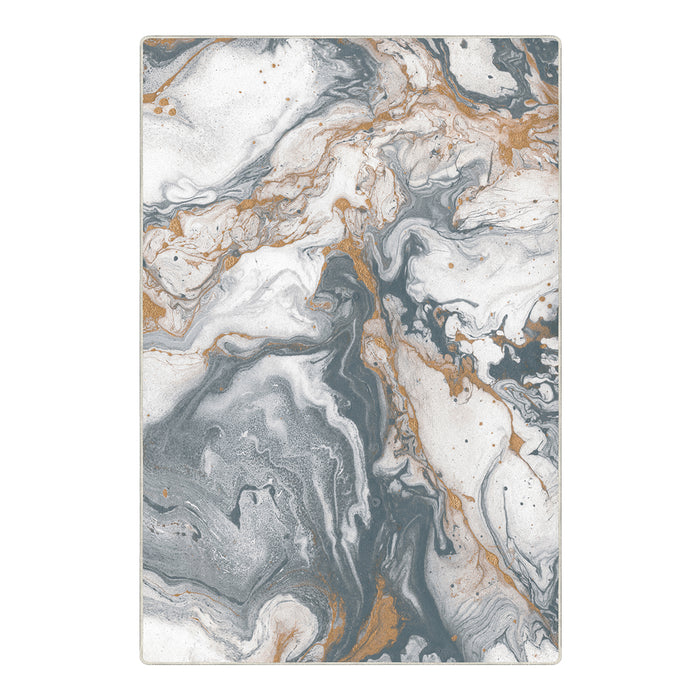 Airgugu Modern Minimalist Abstract Marble Print Rug