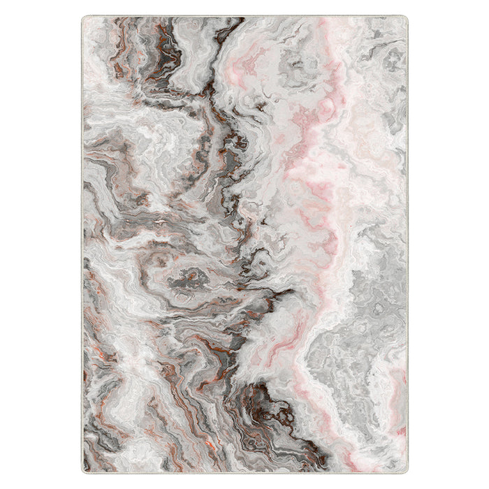 Airgugu Modern Minimalist Nostalgic Agate  Print Rug