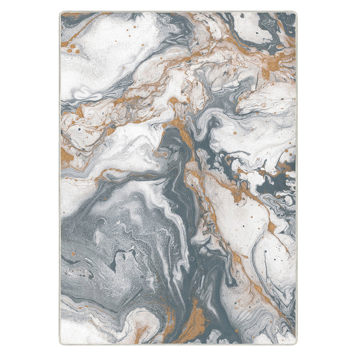 Airgugu Modern Minimalist Abstract Marble Print Rug