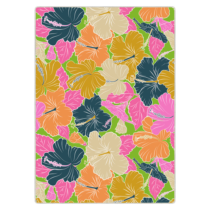Airgugu Earth Garden Serenity in Colorful Flower Bloom Rug