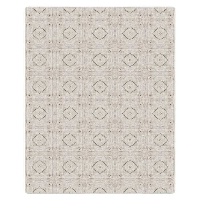 Airgugu Modern Minimalist Square Diamond Pattern Rug