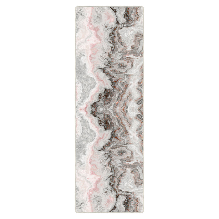 Airgugu Modern Minimalist Nostalgic Agate  Print Rug
