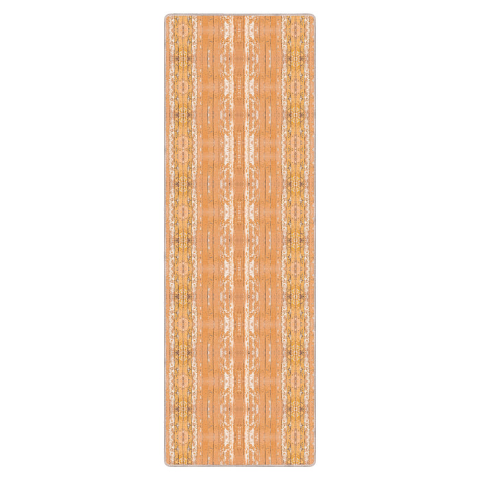 Airgugu Modern Minimalist Orange Wood Grain Rug