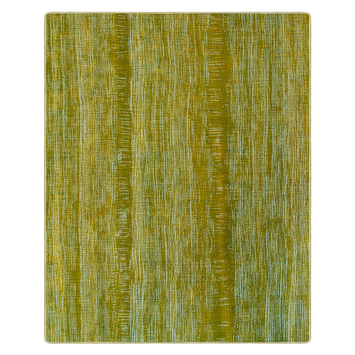 Airgugu Earth Garden Green Distressed Striped Rug