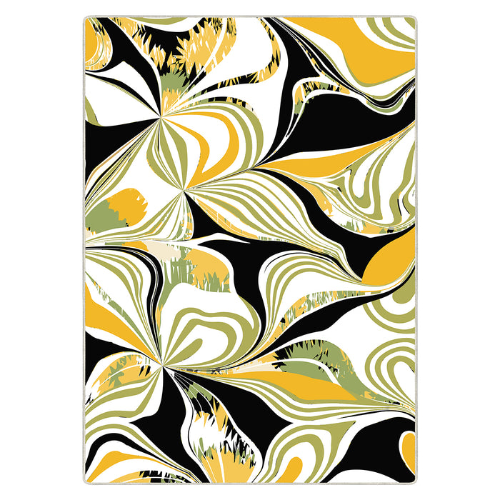 Airgugu Earth Garden Abstract Oil Painting Art Rug