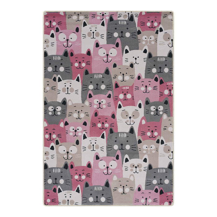 Airgugu KidSpace Delight Cute Cartoon Cat Rug