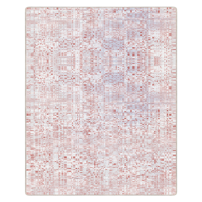 Airgugu Modern Minimalist Mysterious Red Dotted Rug