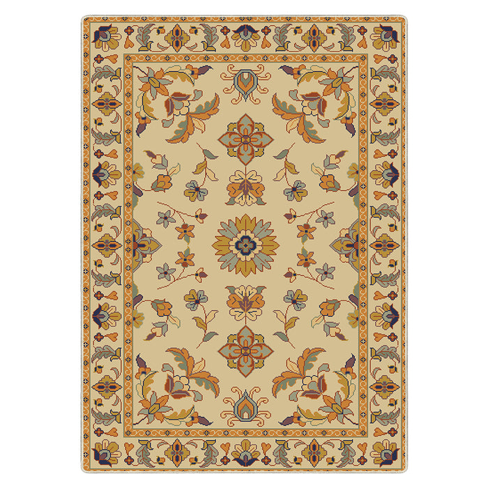 Airgugu Heritage Classique Yellow Flower Tufted Rug
