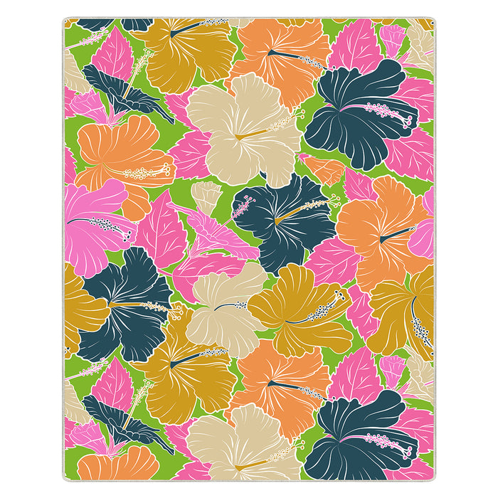 Airgugu Earth Garden Serenity in Colorful Flower Bloom Rug