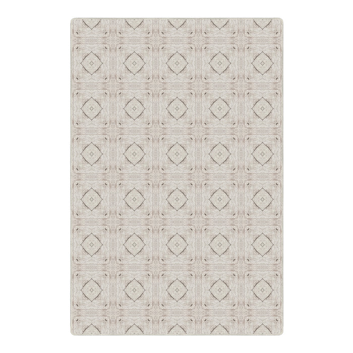Airgugu Modern Minimalist Square Diamond Pattern Rug