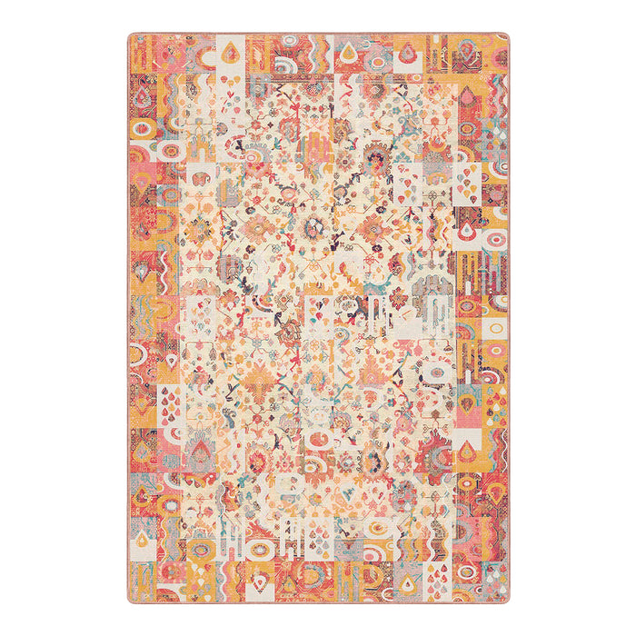 Airgugu Earth Garden Colorful Retro Printed Rug