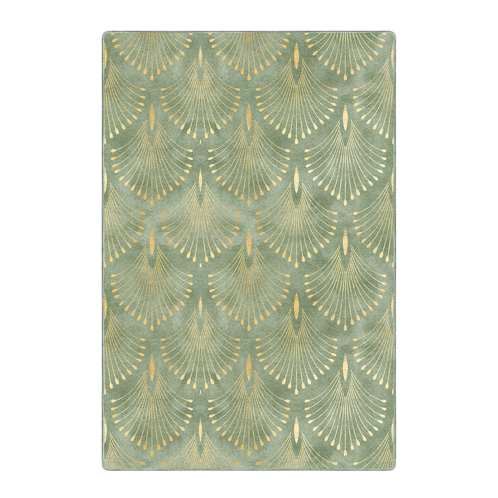 Airgugu Earth Garden Blooming Golden Pistil Rug