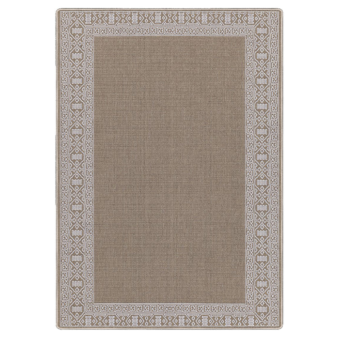 Airgugu Modern Minimalist Elegant Antique Blue/Brown Rug