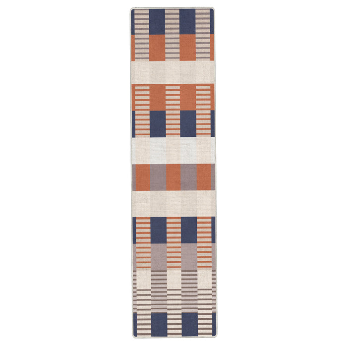 Airgugu Modern Minimalist Striped Plaid Rug